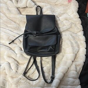 Ardene Black Mini Bag with Adjustable Straps